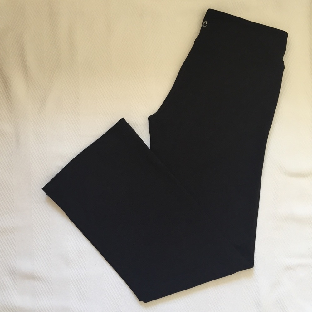 Andrea Jovine Activewear Women’s Black Pants Straight Leg Size S